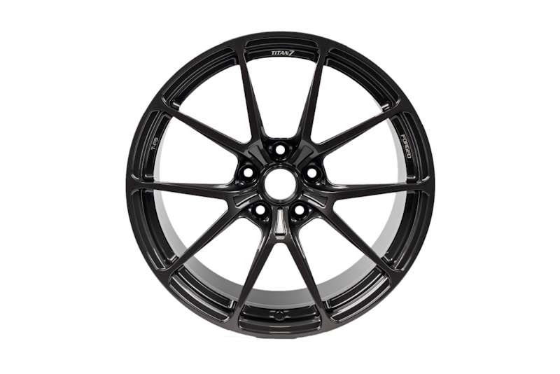 Titan 7 TP-5 19x9,20x11.5 5x120 Chevrolet C8 Corvette - Advanced Dark Gunmetal